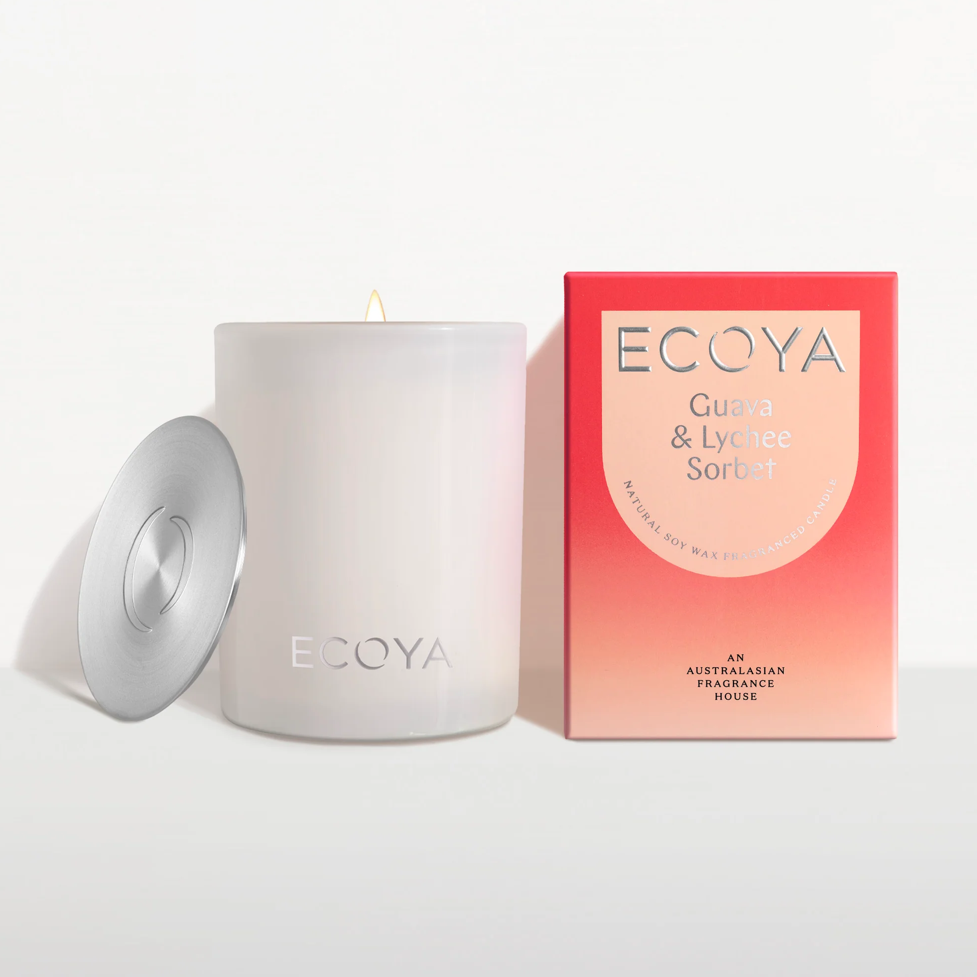 Madison Guava & Lychee Sorbet Candle 400g