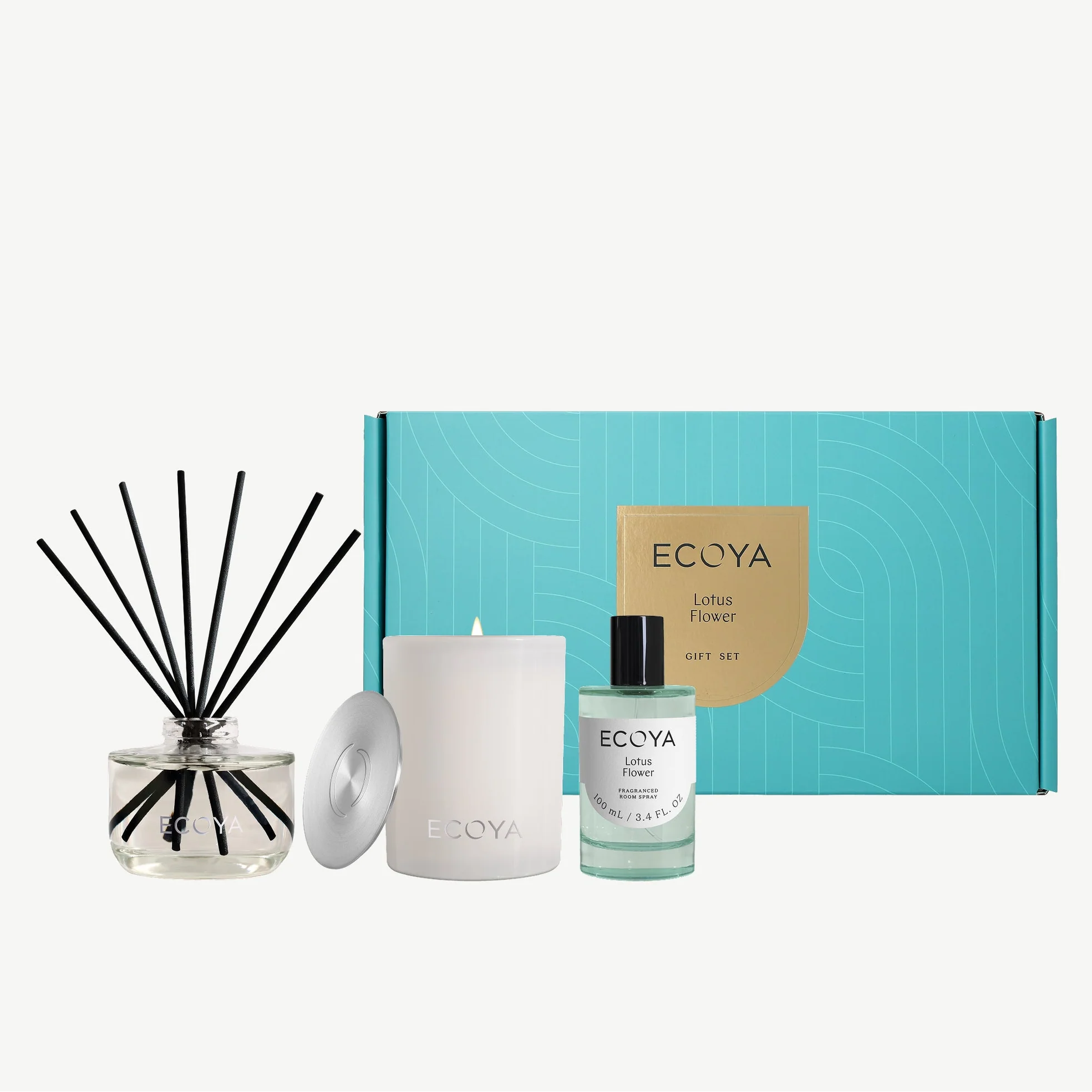 Ecoya Lotus Flower Luxe Gift Set